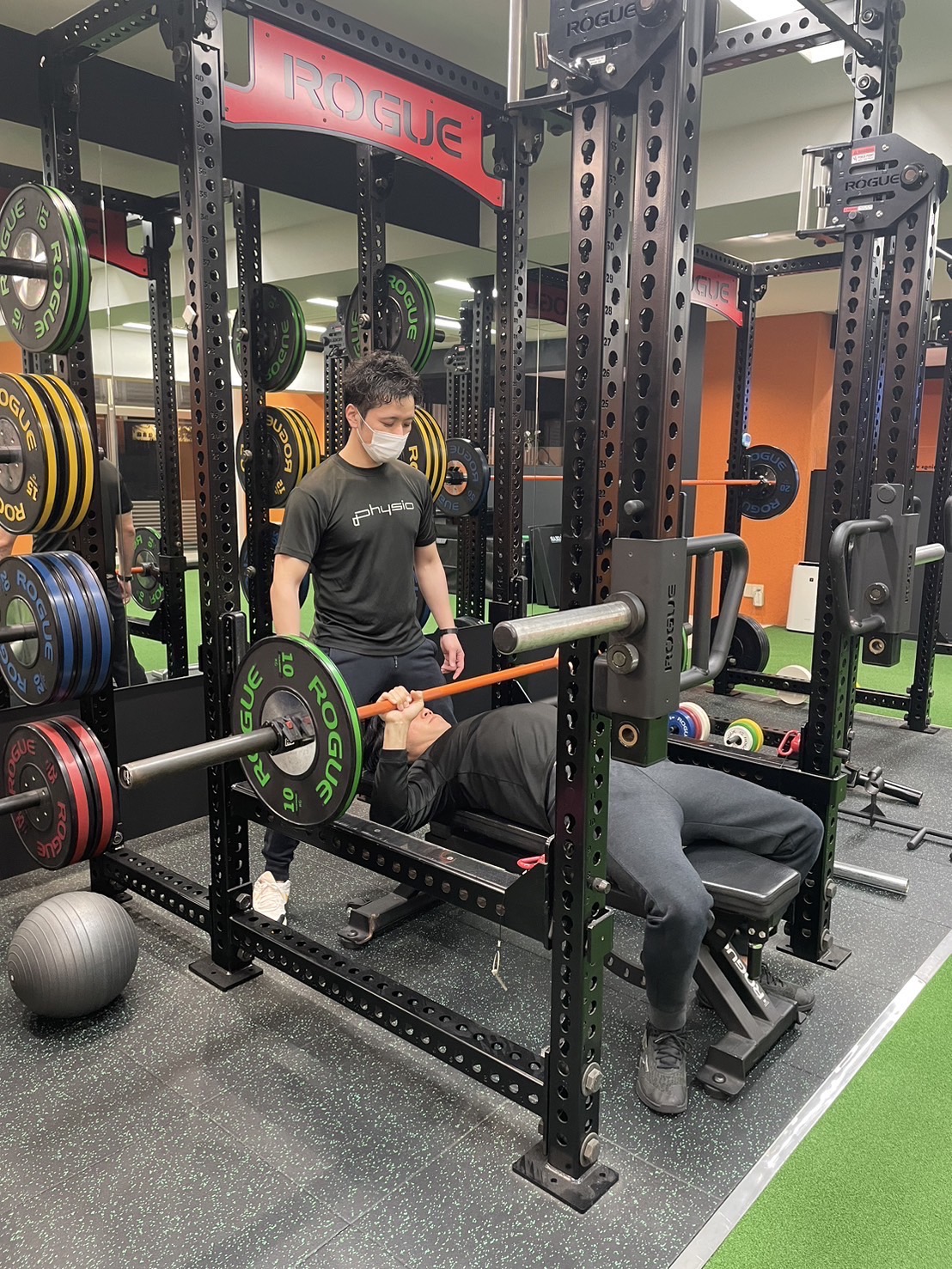 施設トレーニング風景